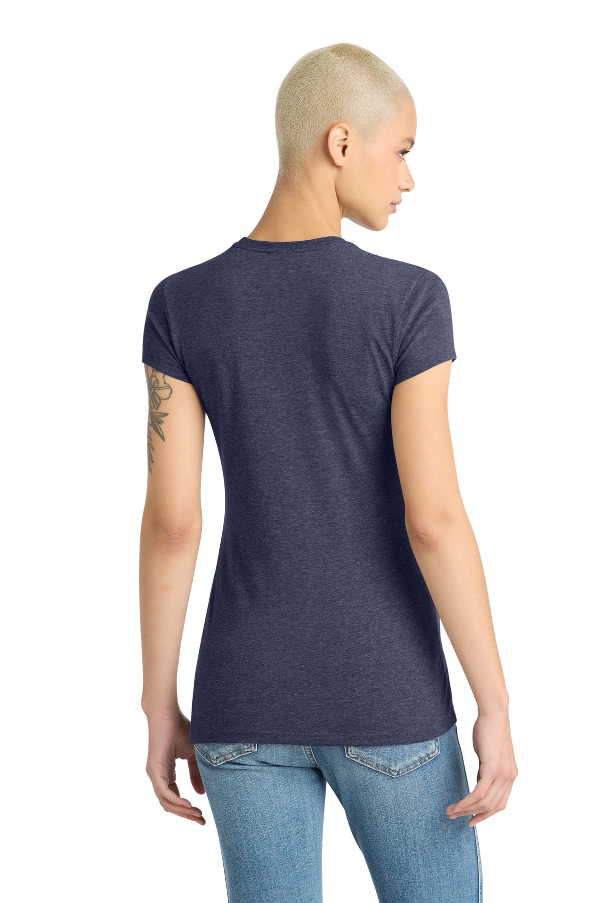 District  Women's Fitted Perfect Tri  Tee. DT155