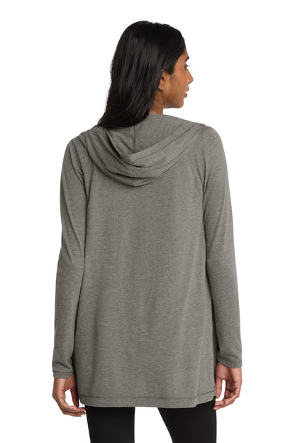 District  Women's Perfect Tri  Hooded Cardigan. DT156