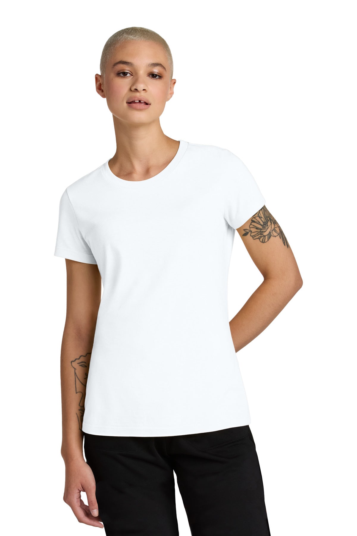 District Women's Perfect Weight CVC Tee DT188