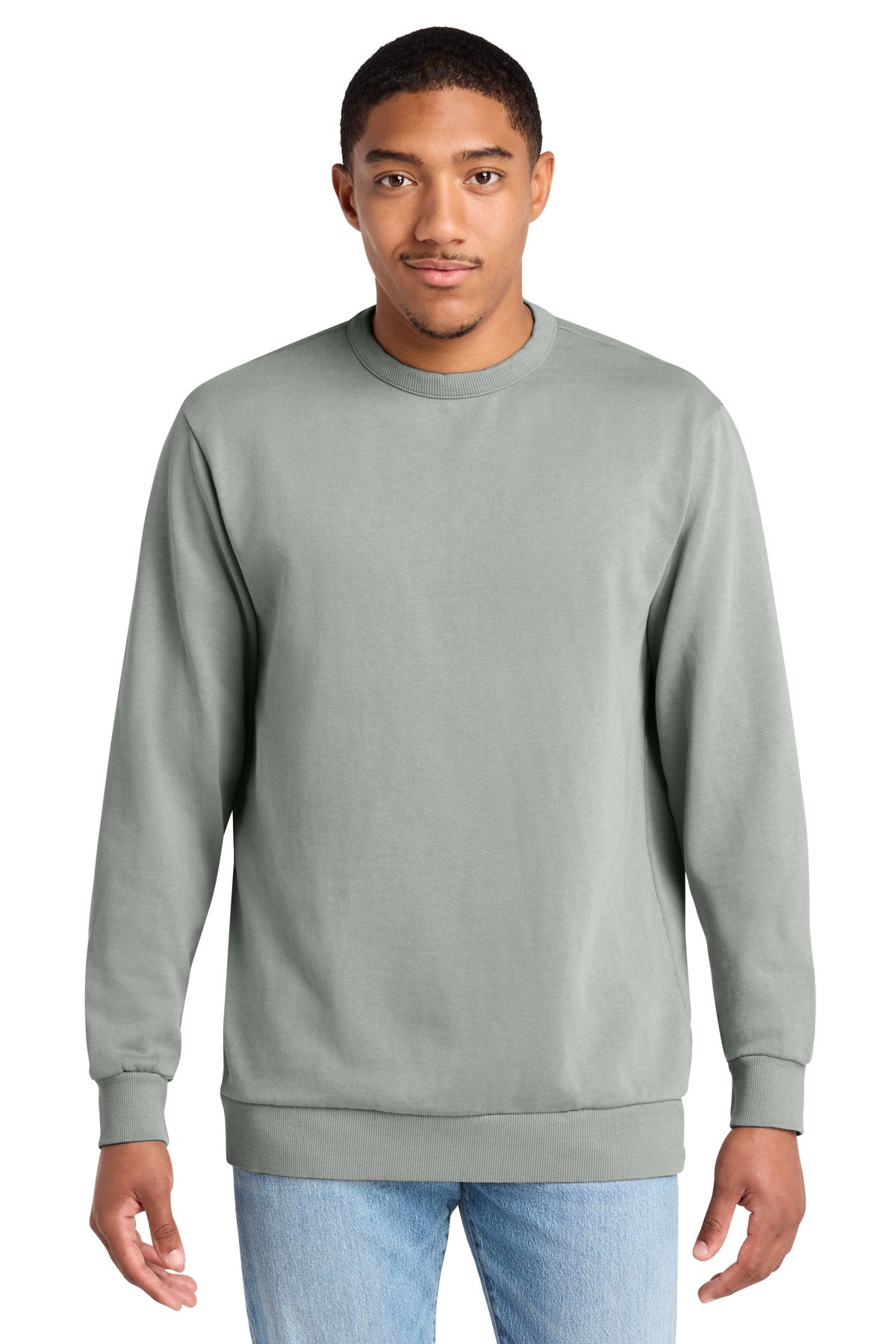 District Wash Fleece Crew DT2204