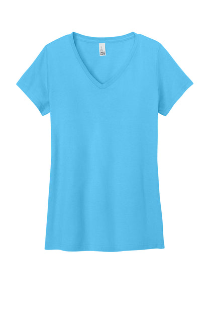 District Women's The Concert Tee V-Neck DT5002