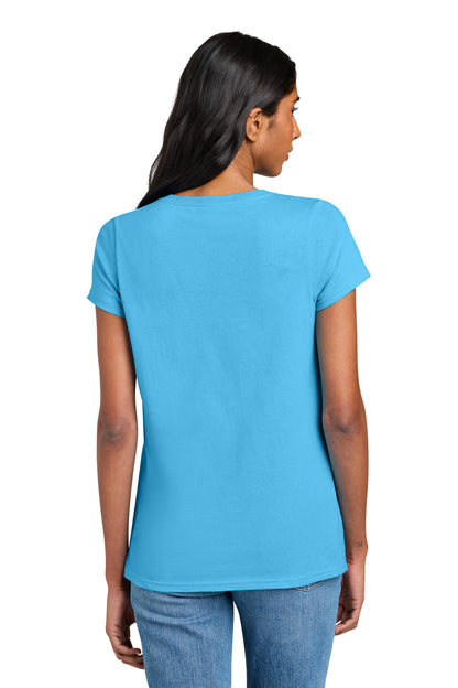 District Women's The Concert Tee V-Neck DT5002