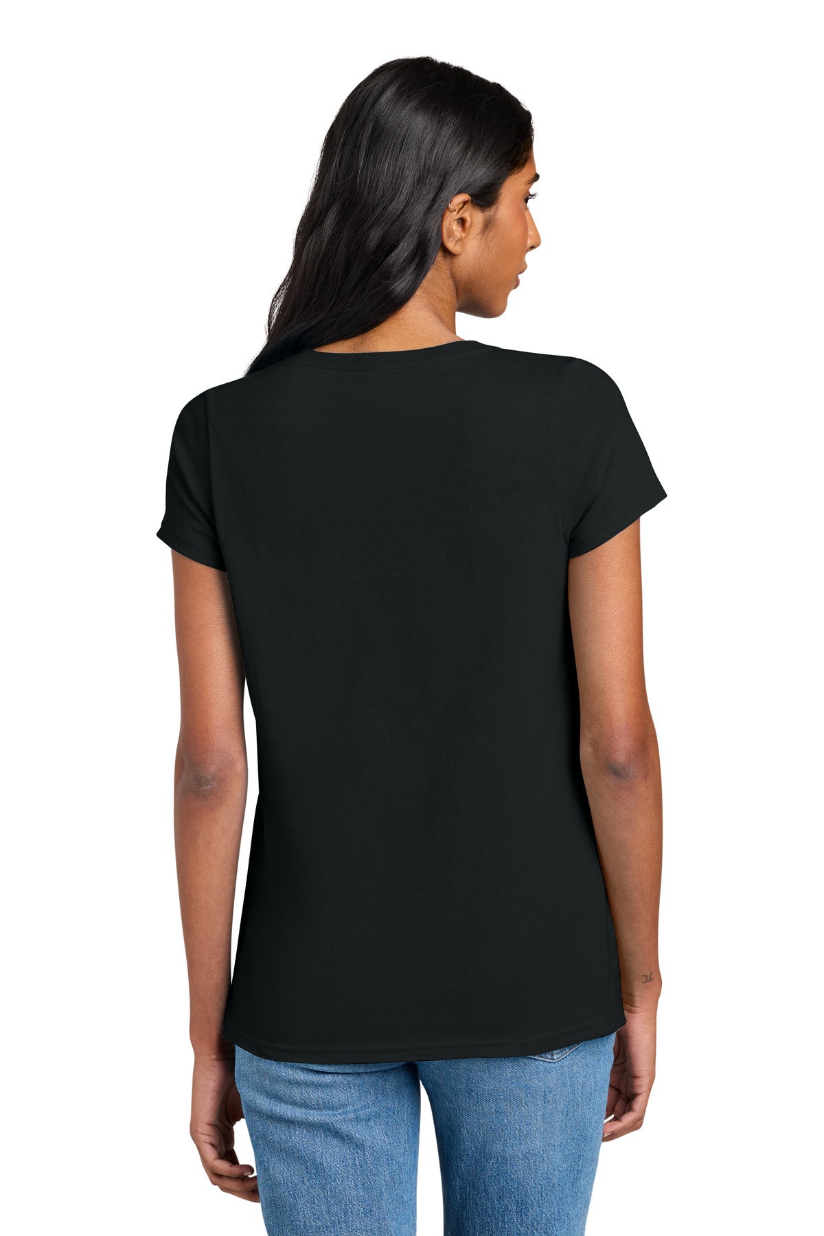 District Women's The Concert Tee V-Neck DT5002