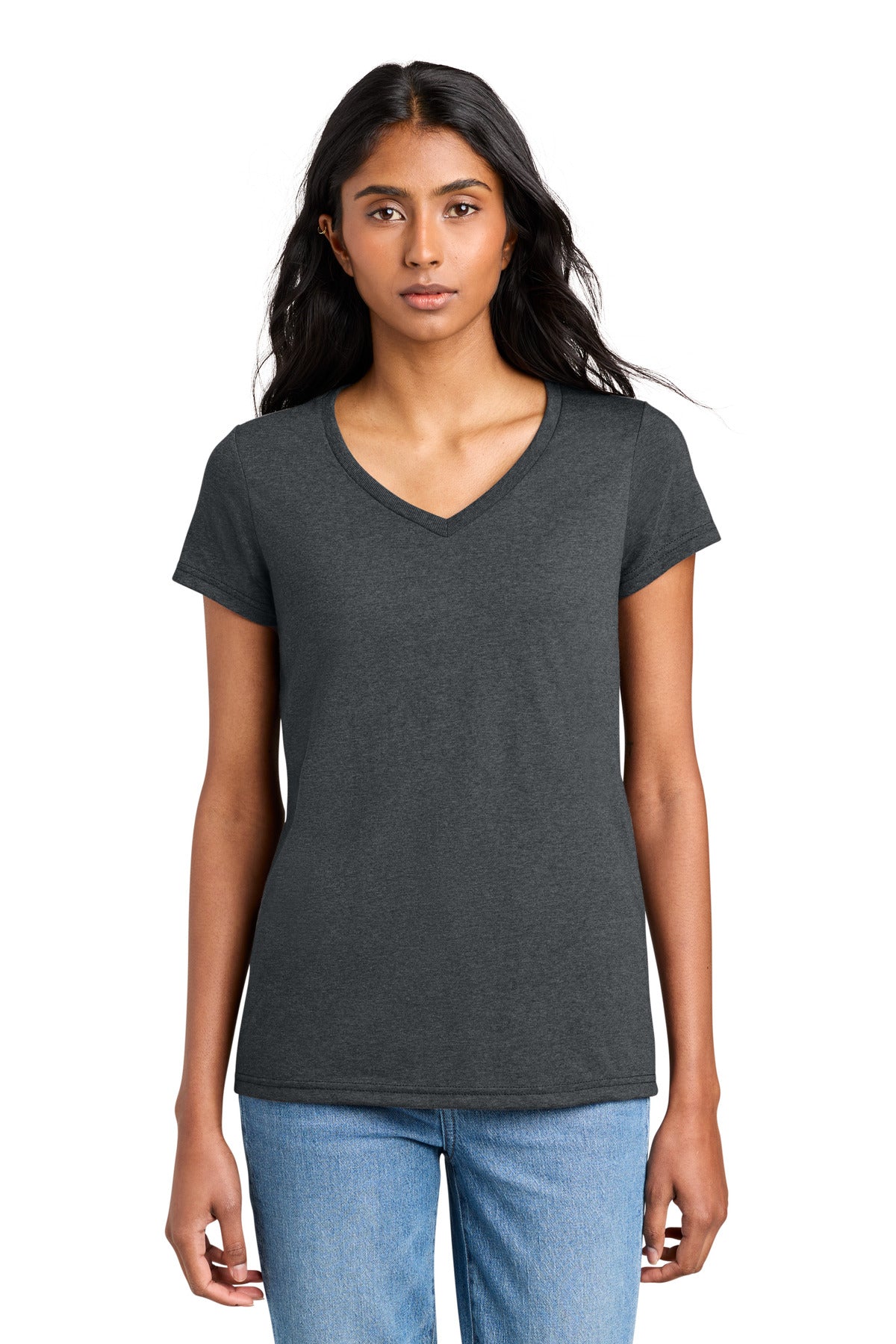 District Women's The Concert Tee V-Neck DT5002