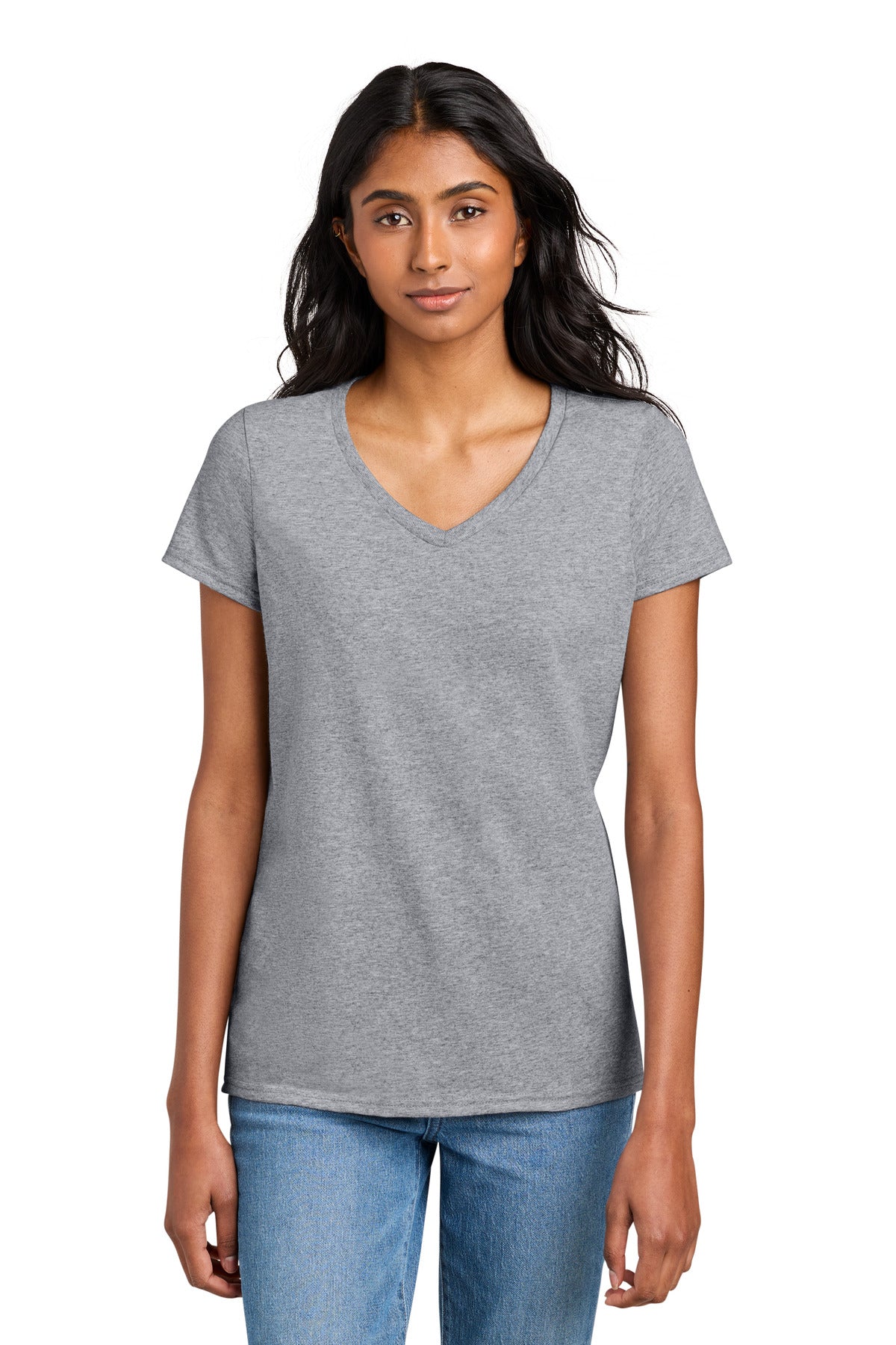 District Women's The Concert Tee V-Neck DT5002