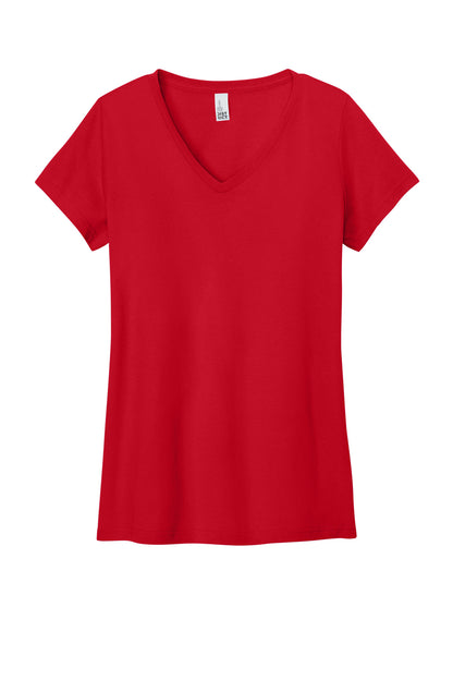District Women's The Concert Tee V-Neck DT5002