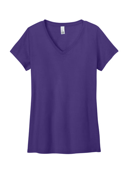 District Women's The Concert Tee V-Neck DT5002