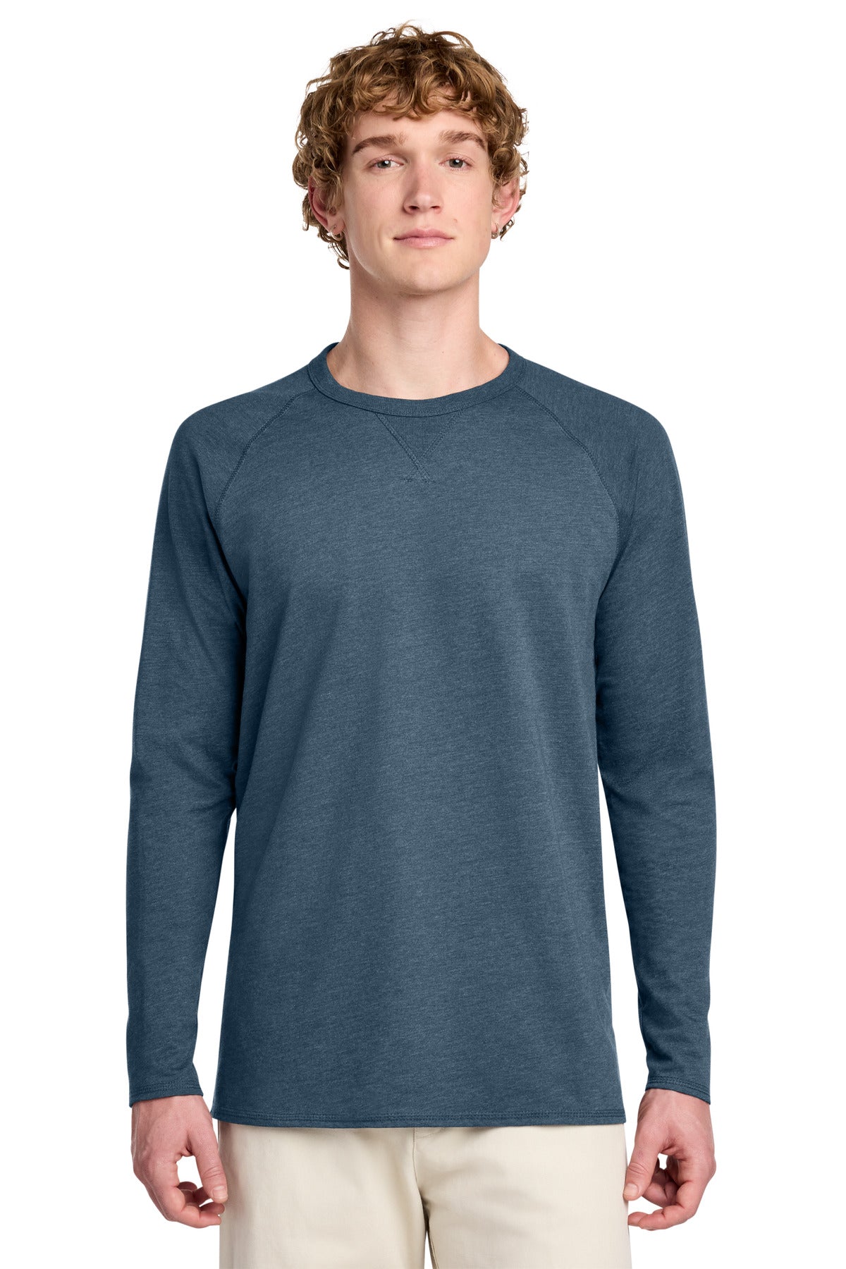 District Featherweight French Terry Long Sleeve Crewneck DT572
