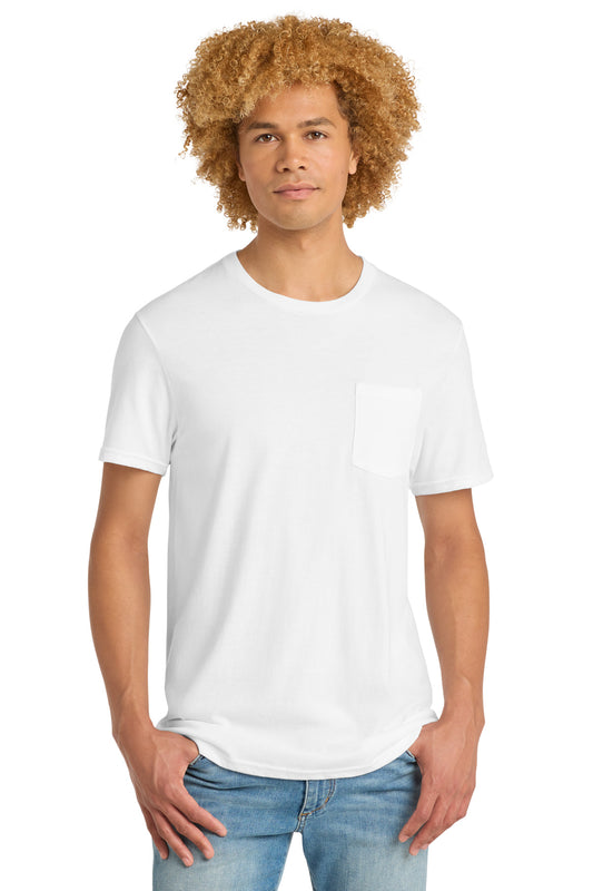 District Very Important Tee with Pocket. DT6000P