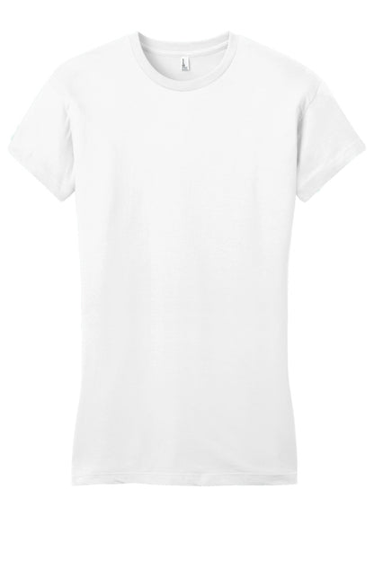 District Women's Fitted Very Important Tee. DT6001
