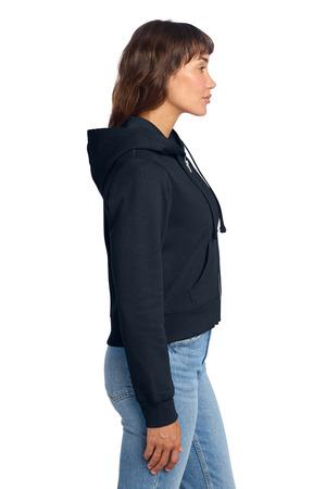 District Women's V.I.T. Fleece Full-Zip Hoodie DT6103