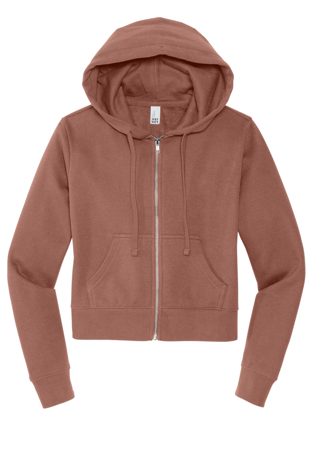 District Women's V.I.T. Fleece Full-Zip Hoodie DT6103