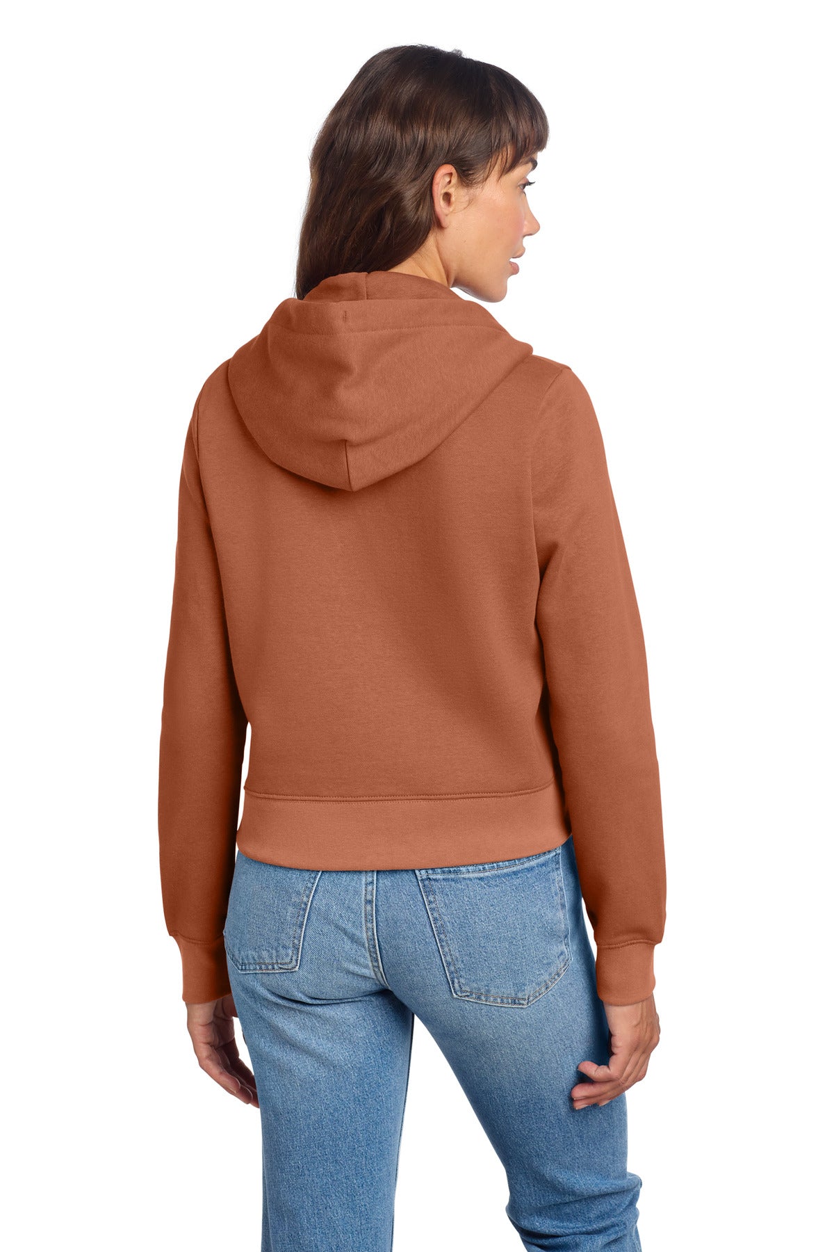 District Women's V.I.T. Fleece Full-Zip Hoodie DT6103