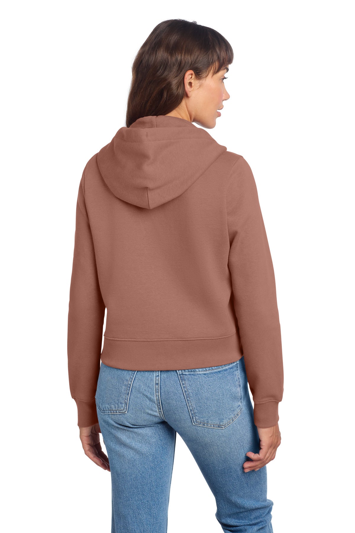 District Women's V.I.T. Fleece Full-Zip Hoodie DT6103