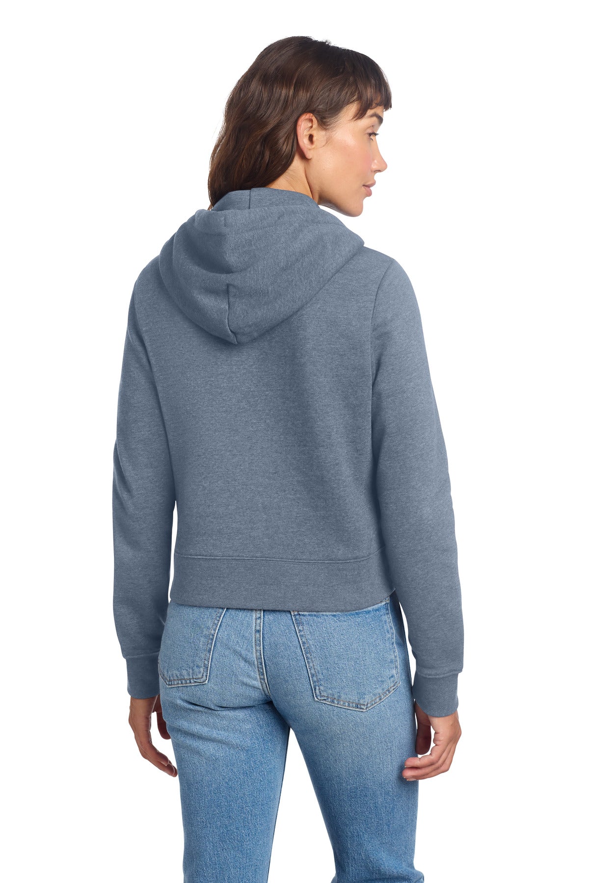 District Women's V.I.T. Fleece Full-Zip Hoodie DT6103