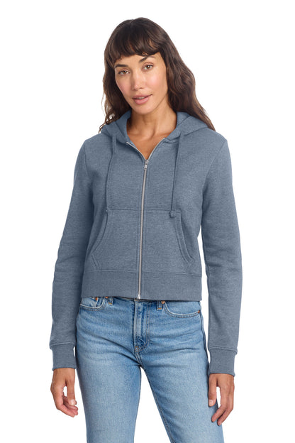 District Women's V.I.T. Fleece Full-Zip Hoodie DT6103