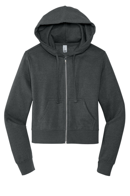District Women's V.I.T. Fleece Full-Zip Hoodie DT6103