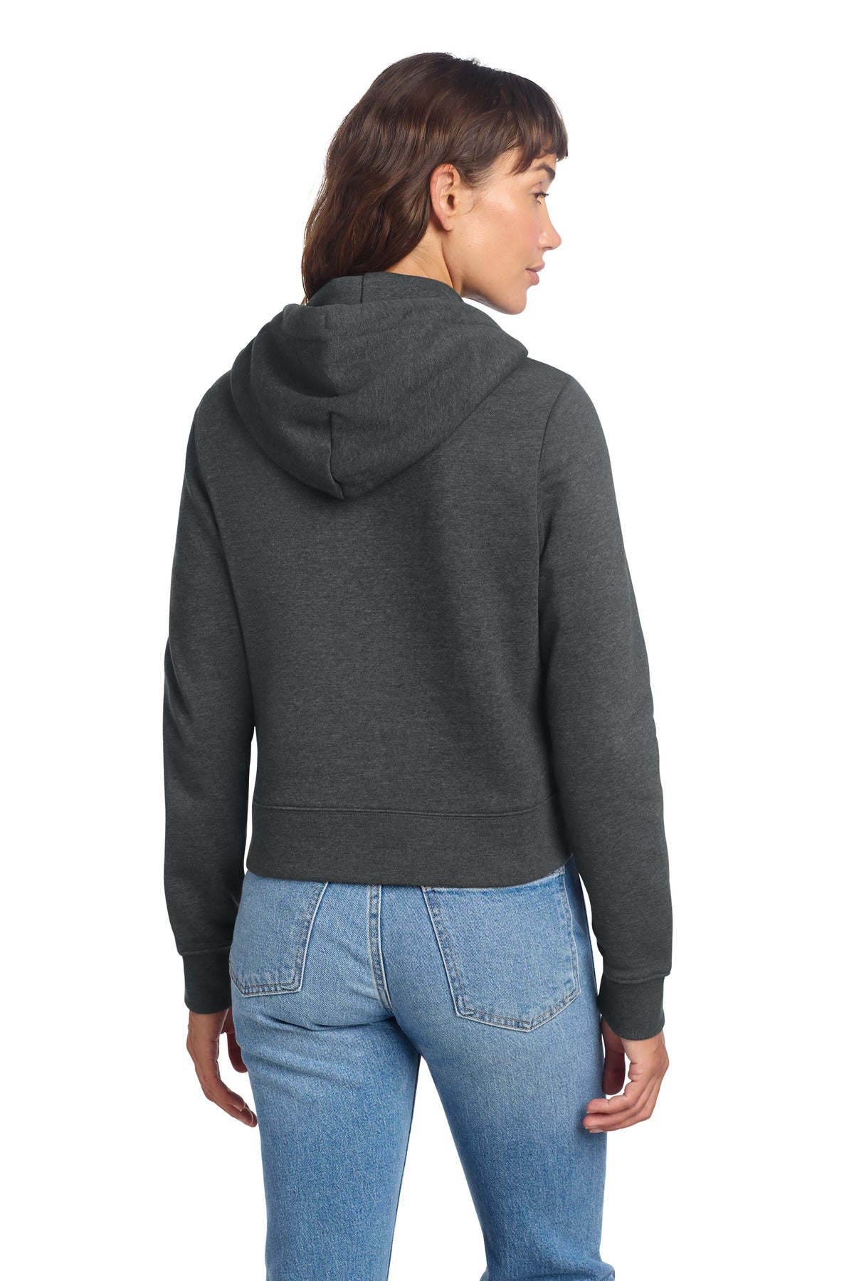 District Women's V.I.T. Fleece Full-Zip Hoodie DT6103