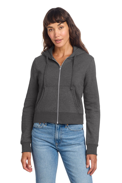 District Women's V.I.T. Fleece Full-Zip Hoodie DT6103