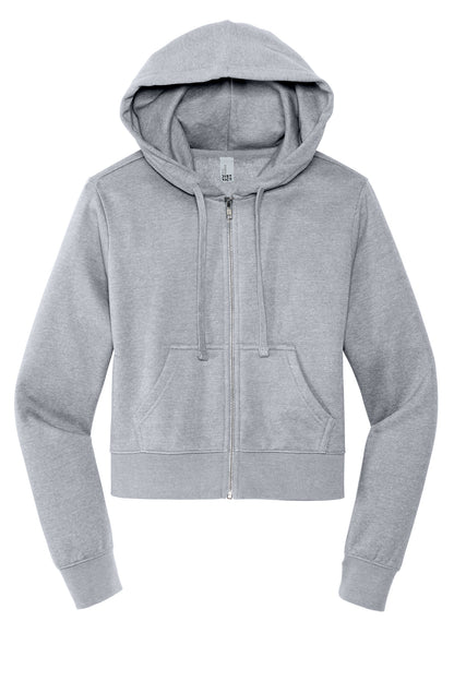 District Women's V.I.T. Fleece Full-Zip Hoodie DT6103