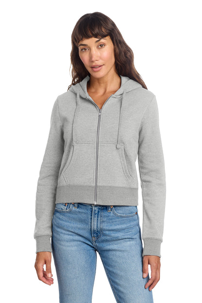 District Women's V.I.T. Fleece Full-Zip Hoodie DT6103