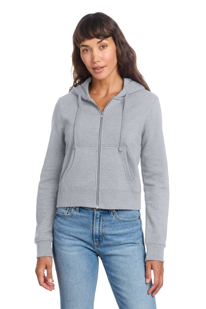 District Women's V.I.T. Fleece Full-Zip Hoodie DT6103