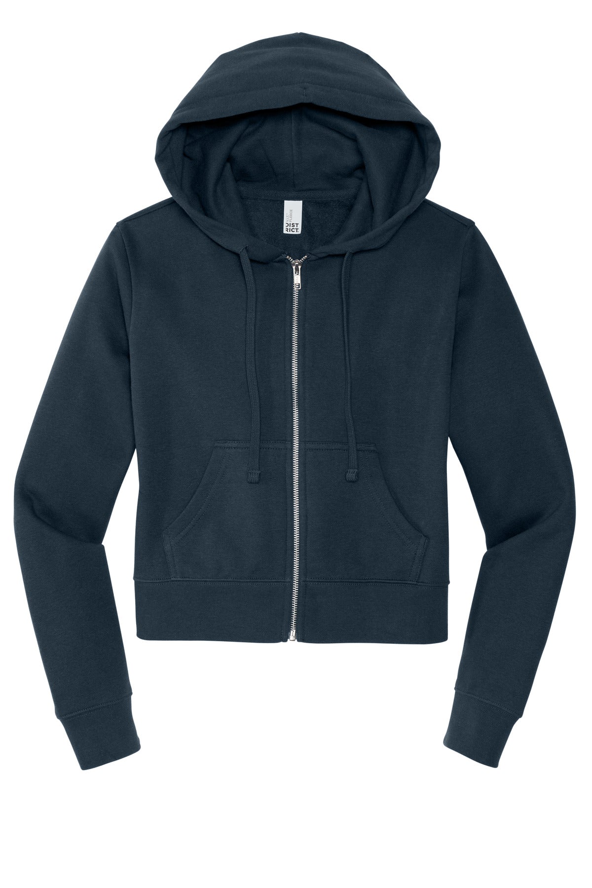 District Women's V.I.T. Fleece Full-Zip Hoodie DT6103