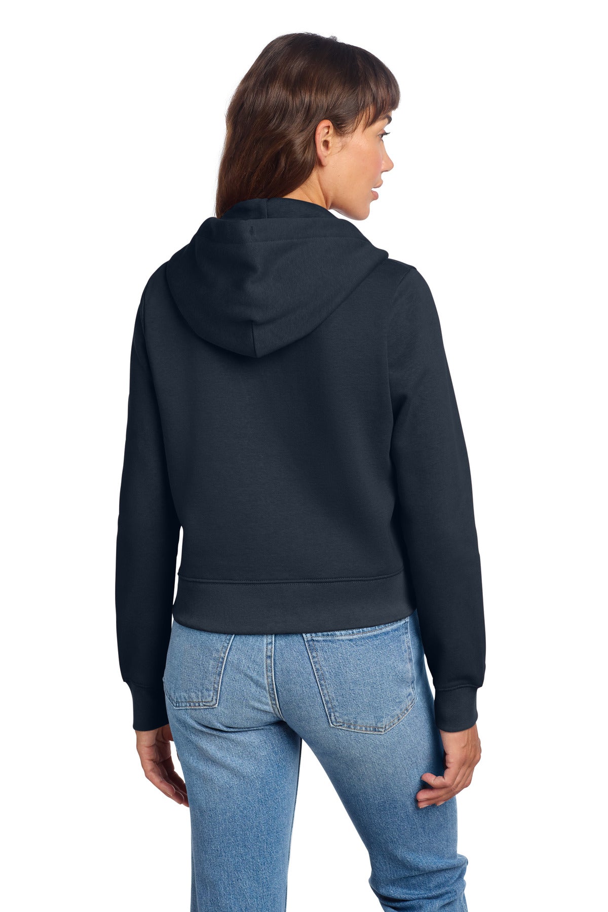 District Women's V.I.T. Fleece Full-Zip Hoodie DT6103