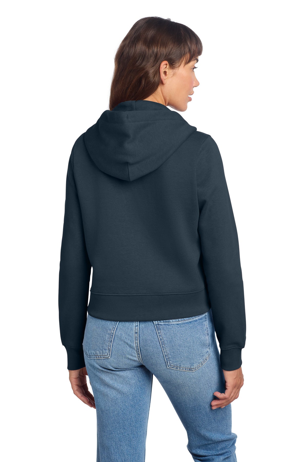 District Women's V.I.T. Fleece Full-Zip Hoodie DT6103