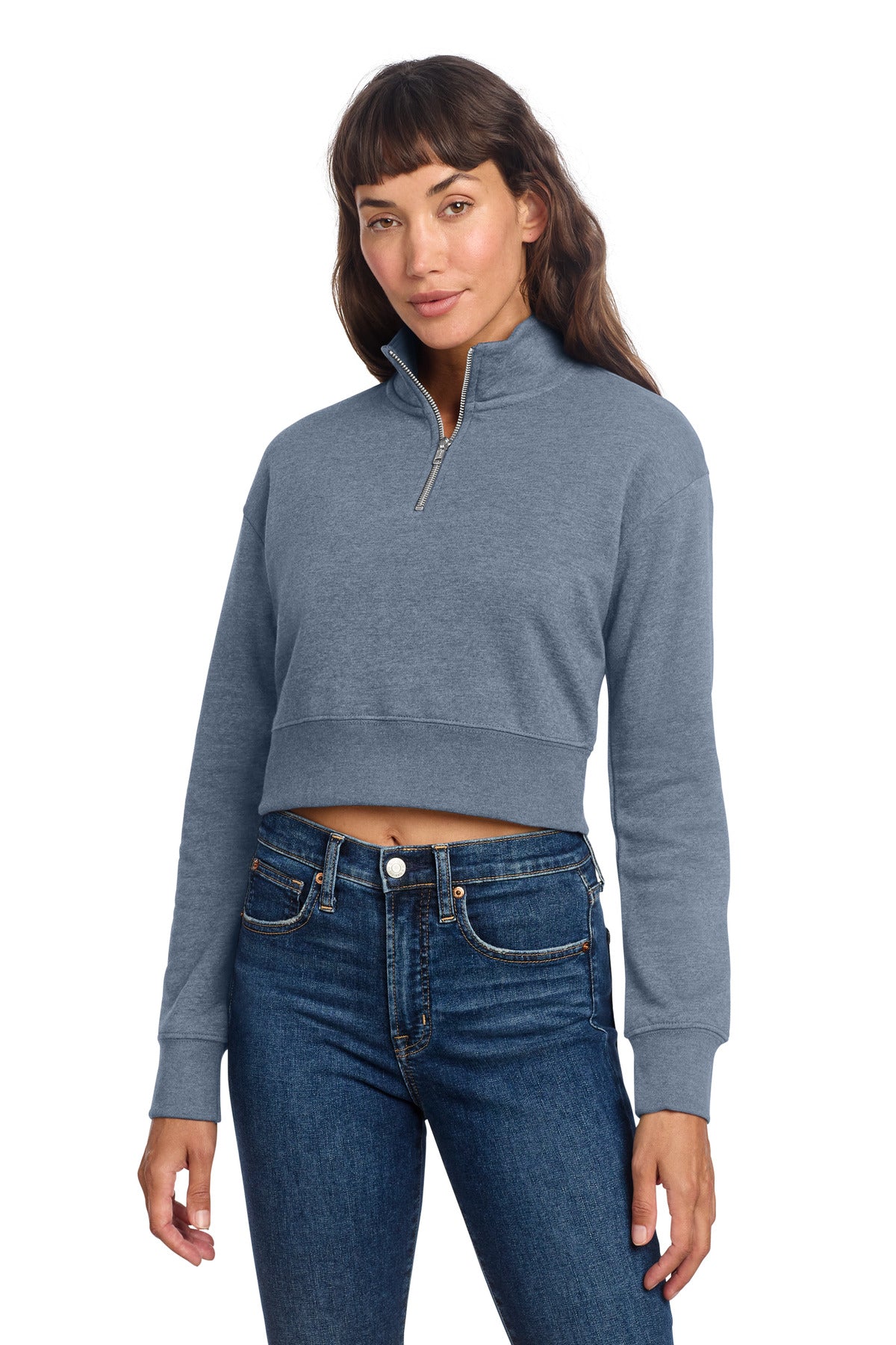 District Women's V.I.T. Fleece 1/2-Zip DT6111