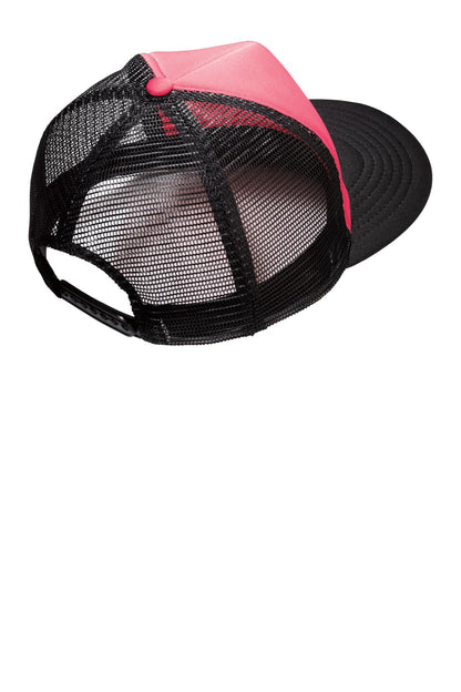 District Flat Bill Snapback Trucker Cap. DT624