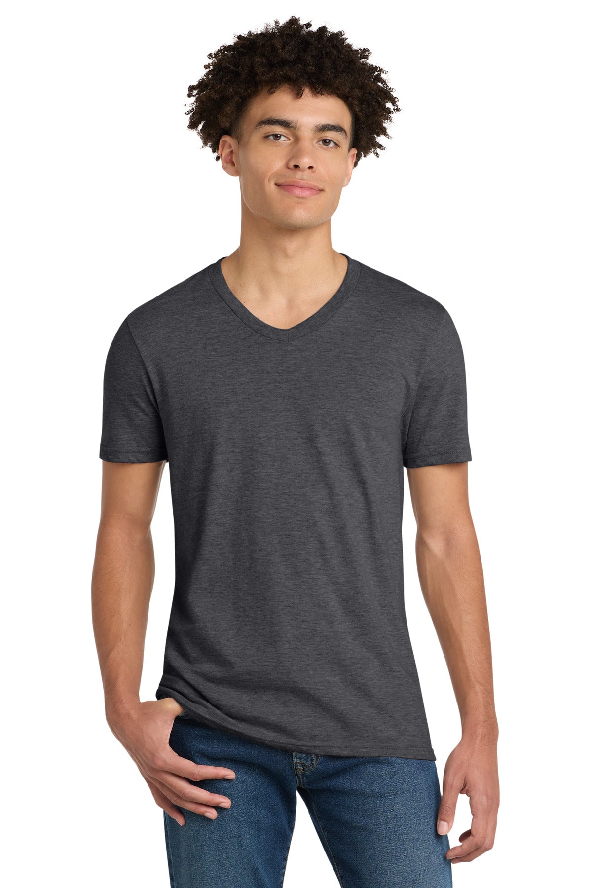 District Very Important Tee V-Neck. DT6500