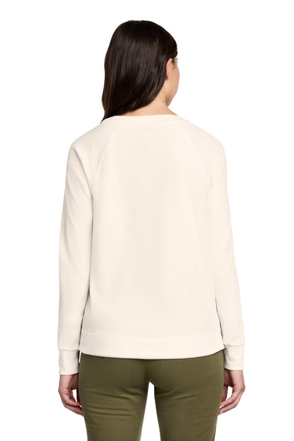 District Women's Featherweight French Terry Long Sleeve Crewneck DT672