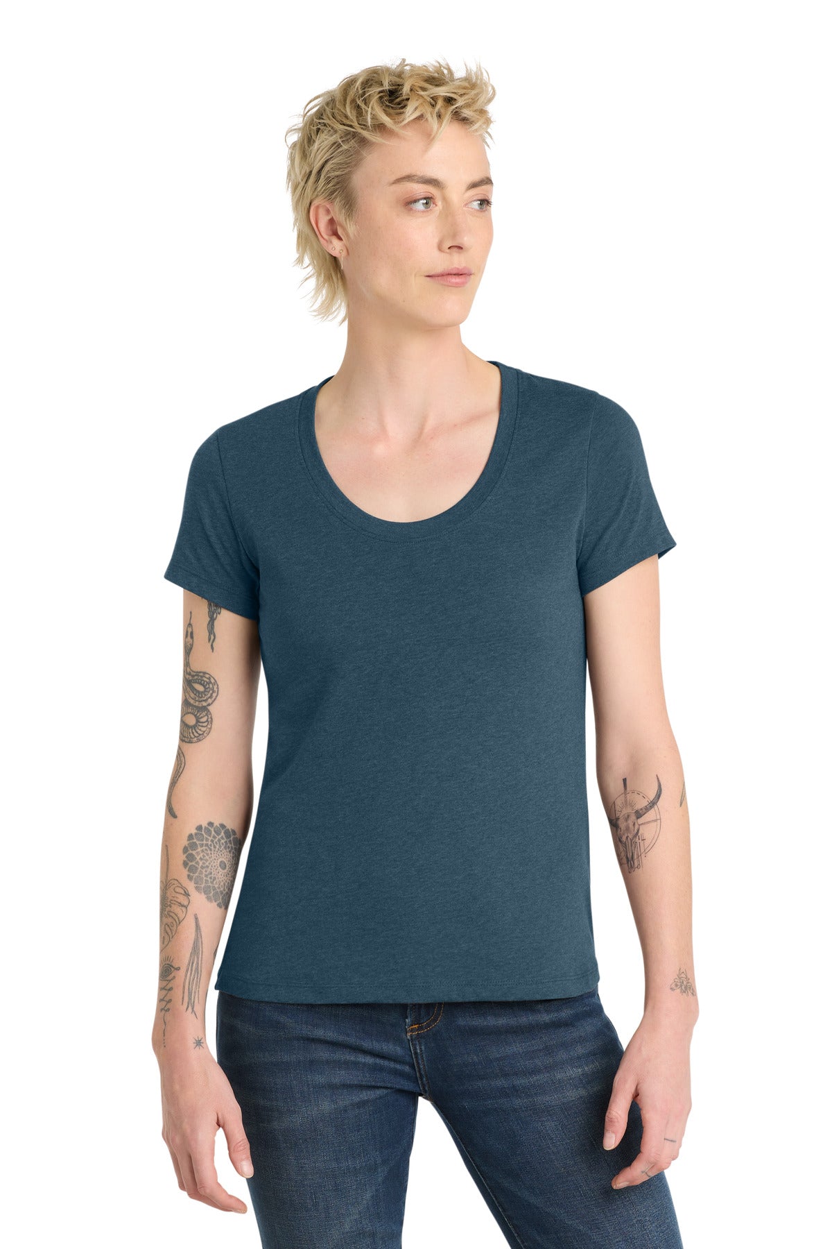 District  Women's Flex Scoop Neck Tee DT7501