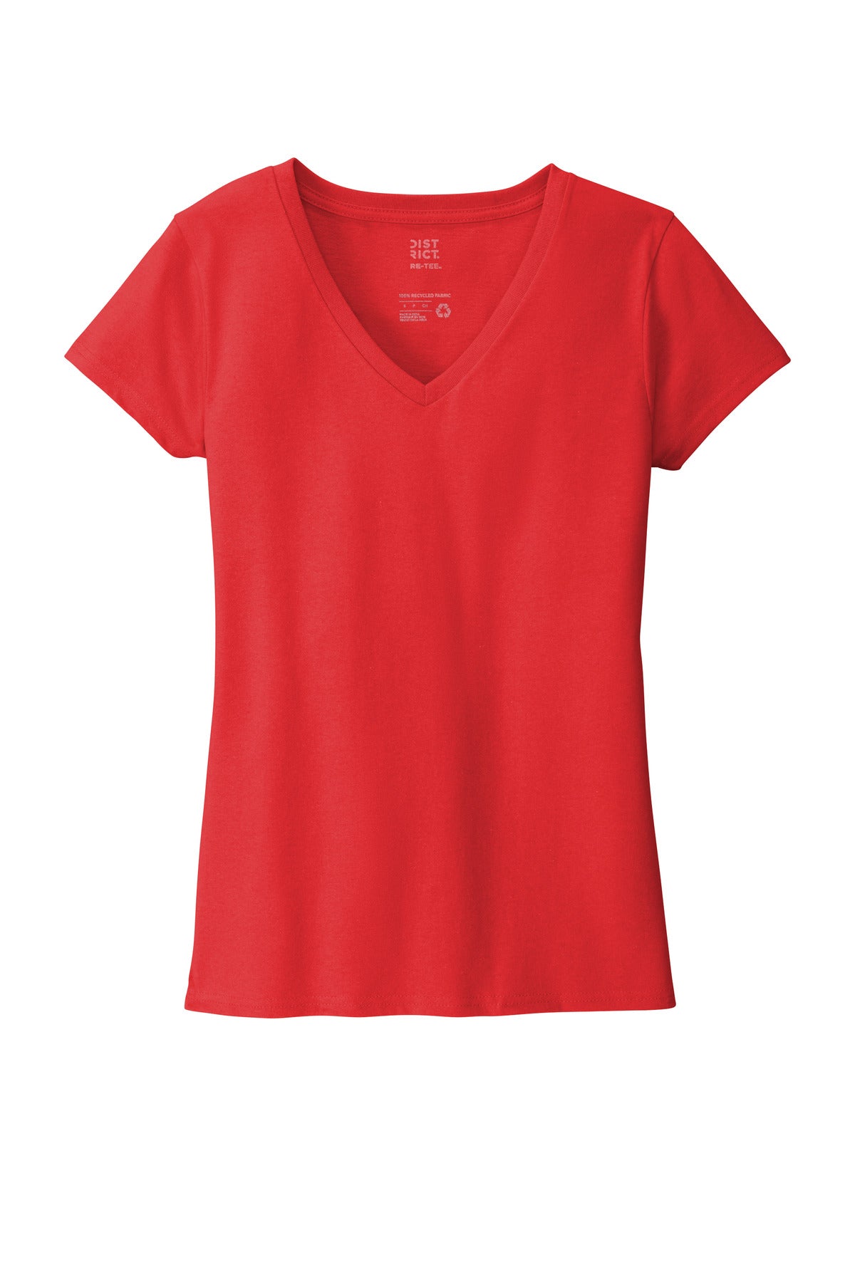 District  Women's Re-Tee  V-Neck DT8001