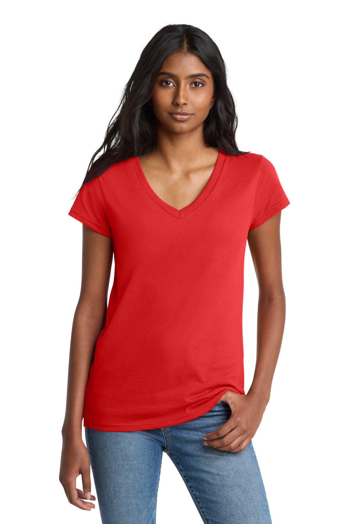 District  Women's Re-Tee  V-Neck DT8001