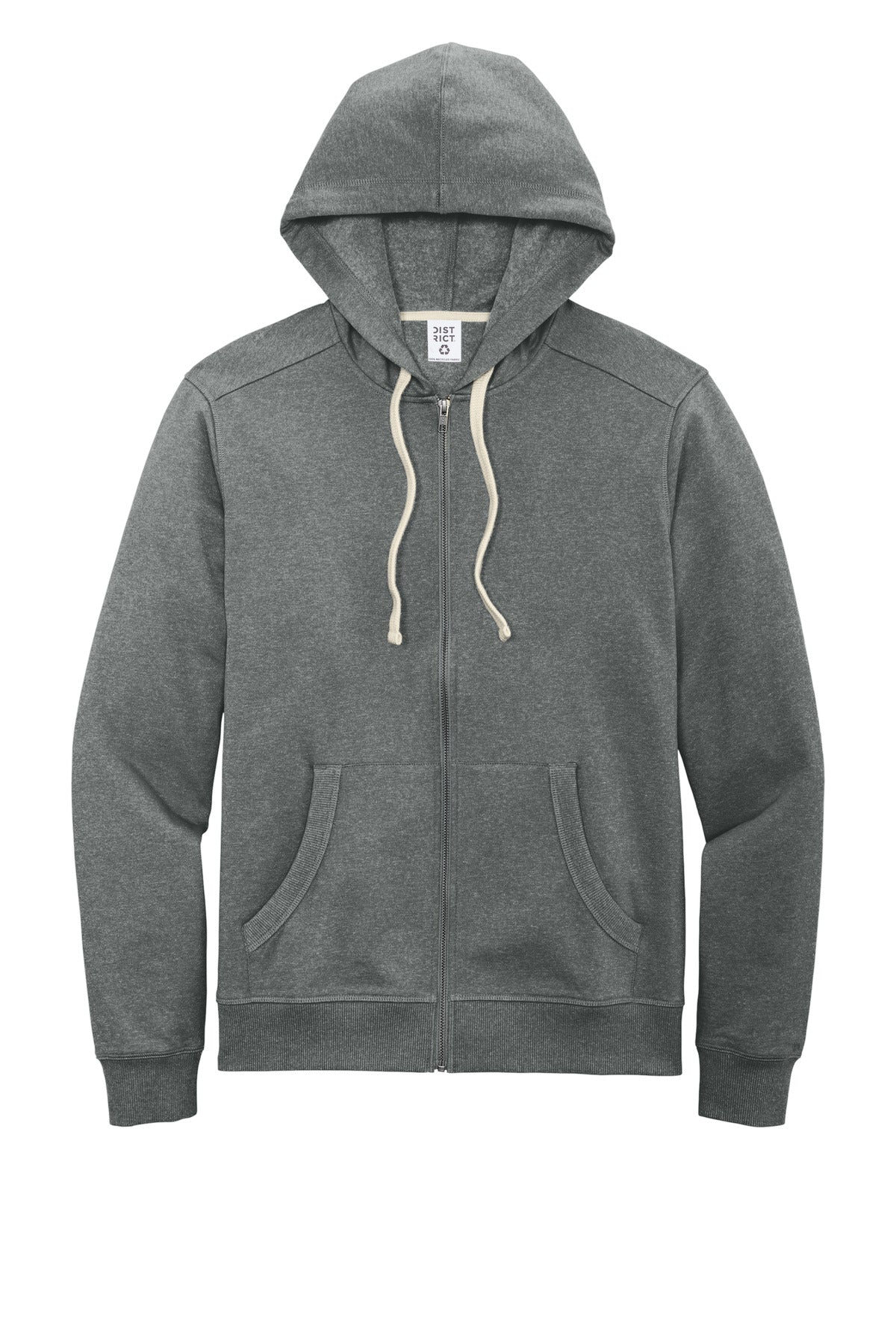 District Re-FleeceFull-Zip Hoodie DT8102
