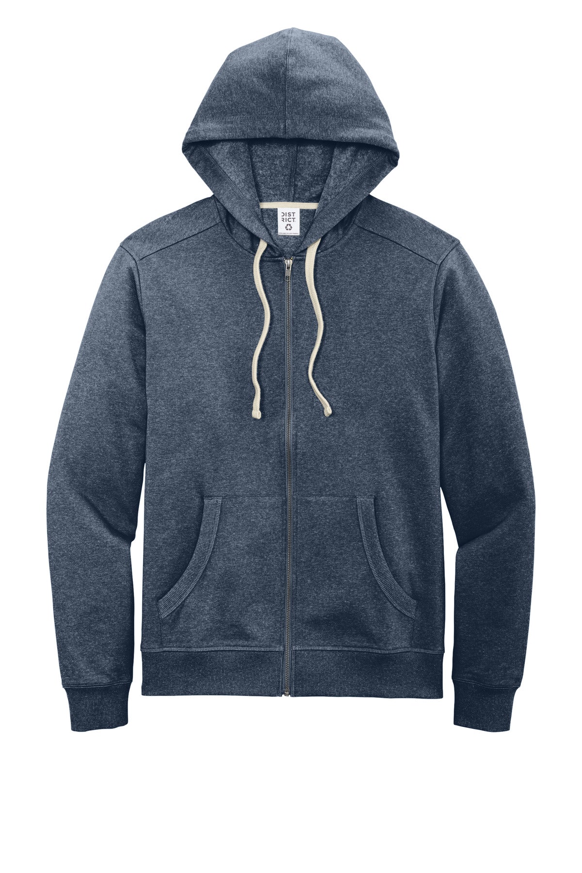 District Re-FleeceFull-Zip Hoodie DT8102