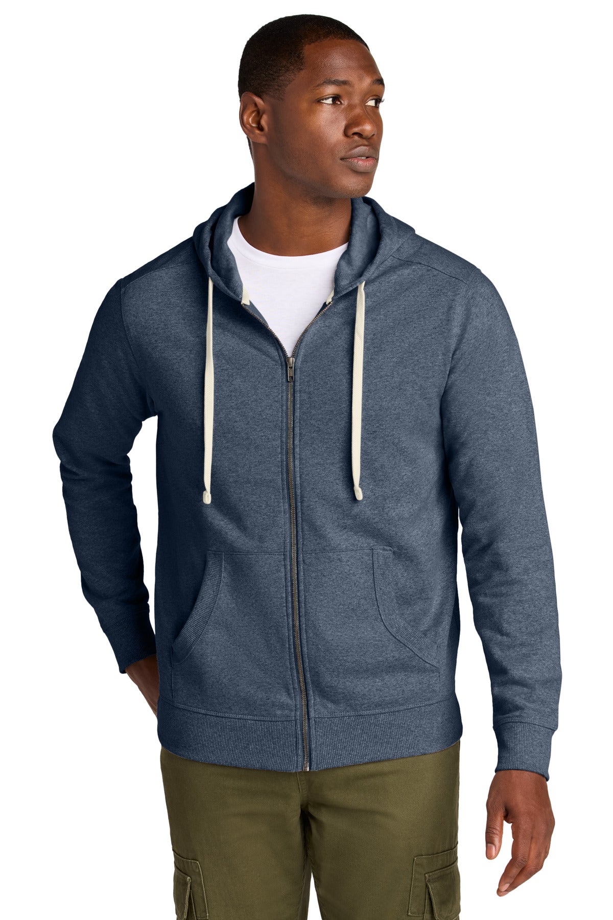 District Re-FleeceFull-Zip Hoodie DT8102