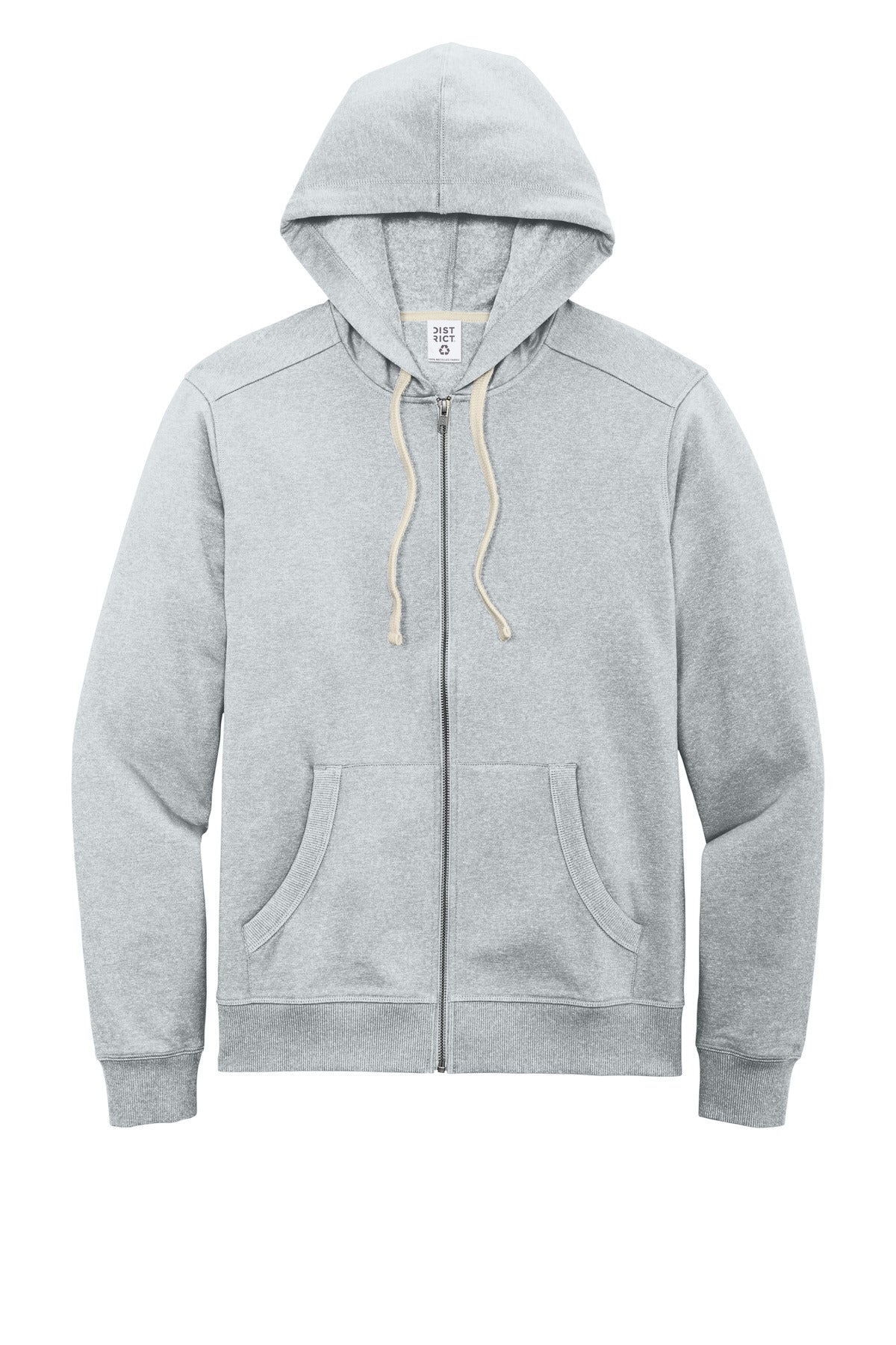 District Re-FleeceFull-Zip Hoodie DT8102