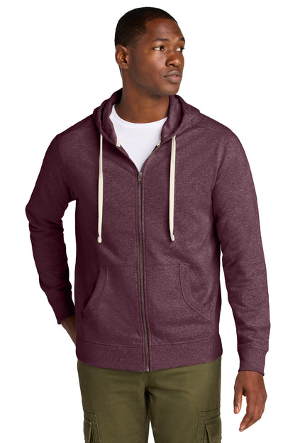District Re-FleeceFull-Zip Hoodie DT8102