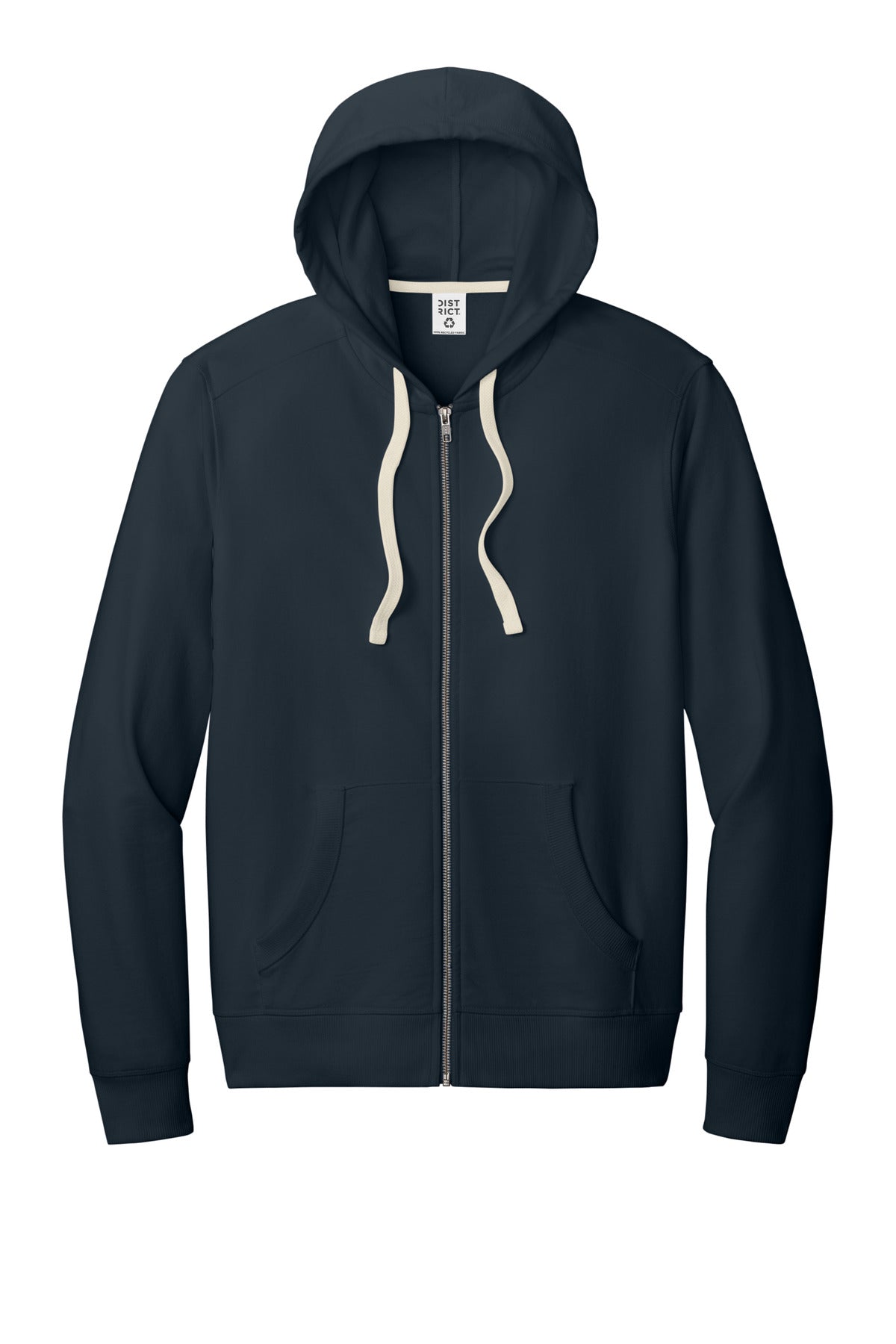 District Re-FleeceFull-Zip Hoodie DT8102