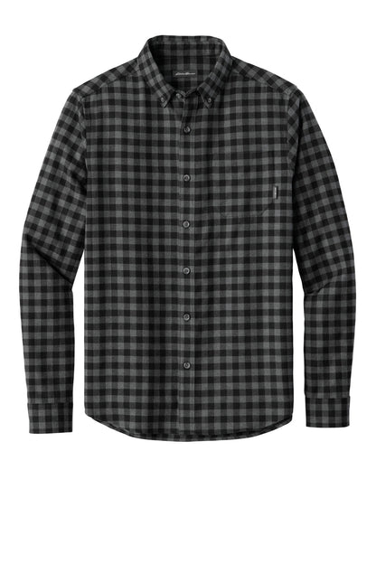 Eddie Bauer Long Sleeve Favorite Flannel Plaid Shirt EB610