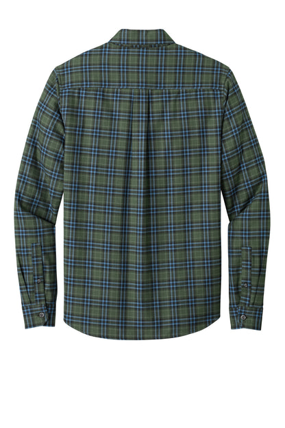 Eddie Bauer Long Sleeve Favorite Flannel Plaid Shirt EB610