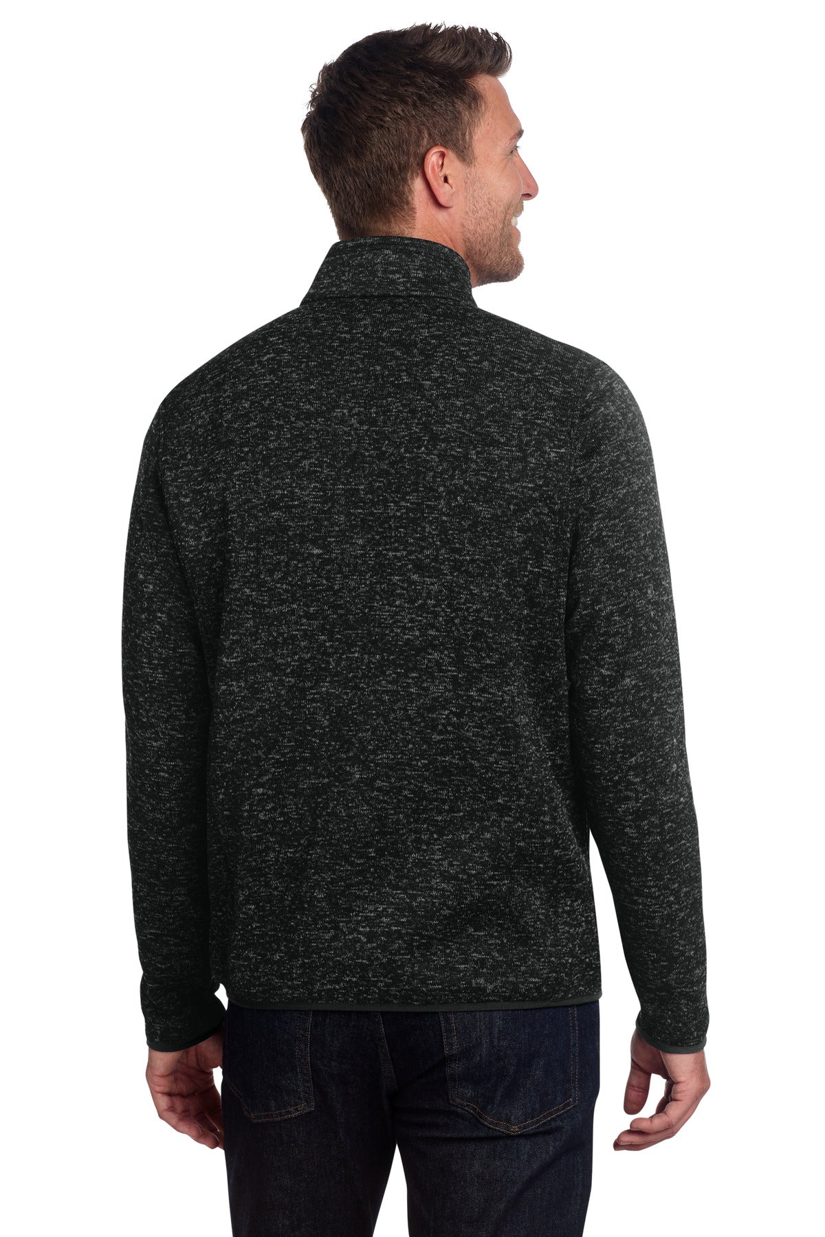 Port Authority Sweater Fleece Jacket. F232