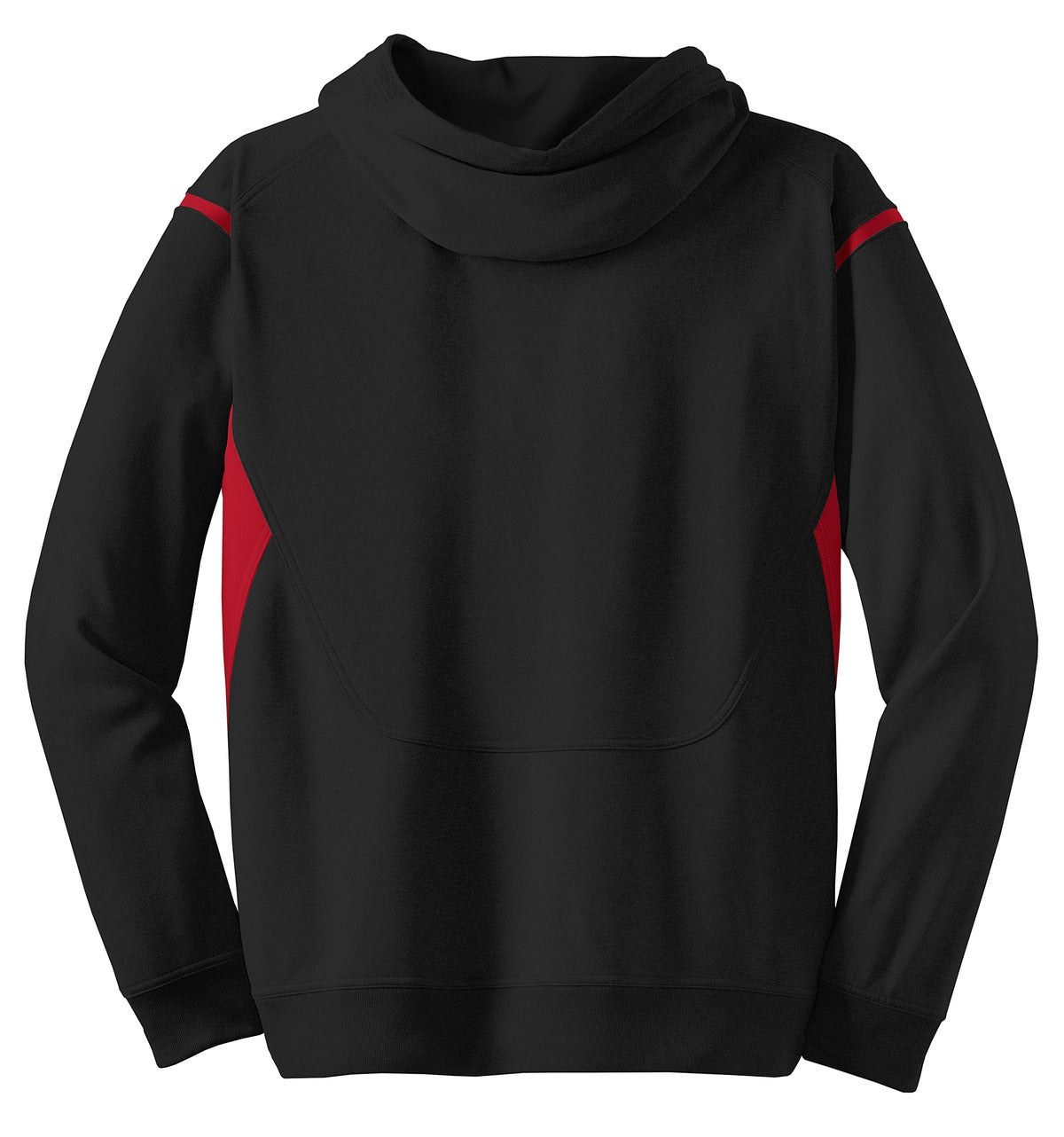 Sport-Tek Tech Fleece Colorblock Hooded Sweatshirt. F246