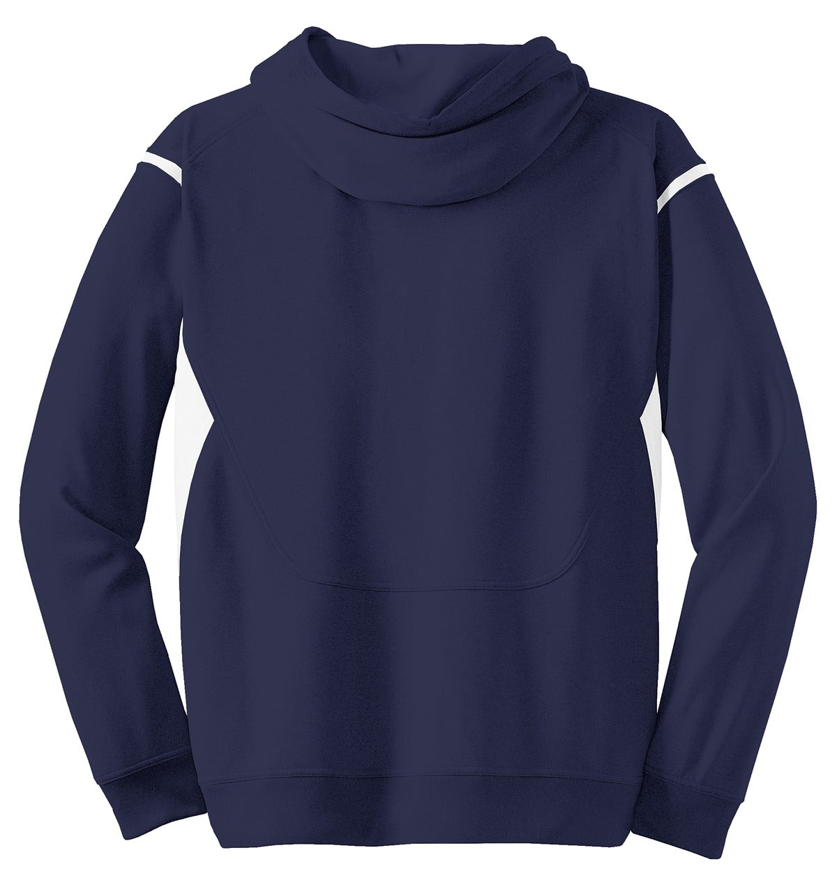 Sport-Tek Tech Fleece Colorblock Hooded Sweatshirt. F246