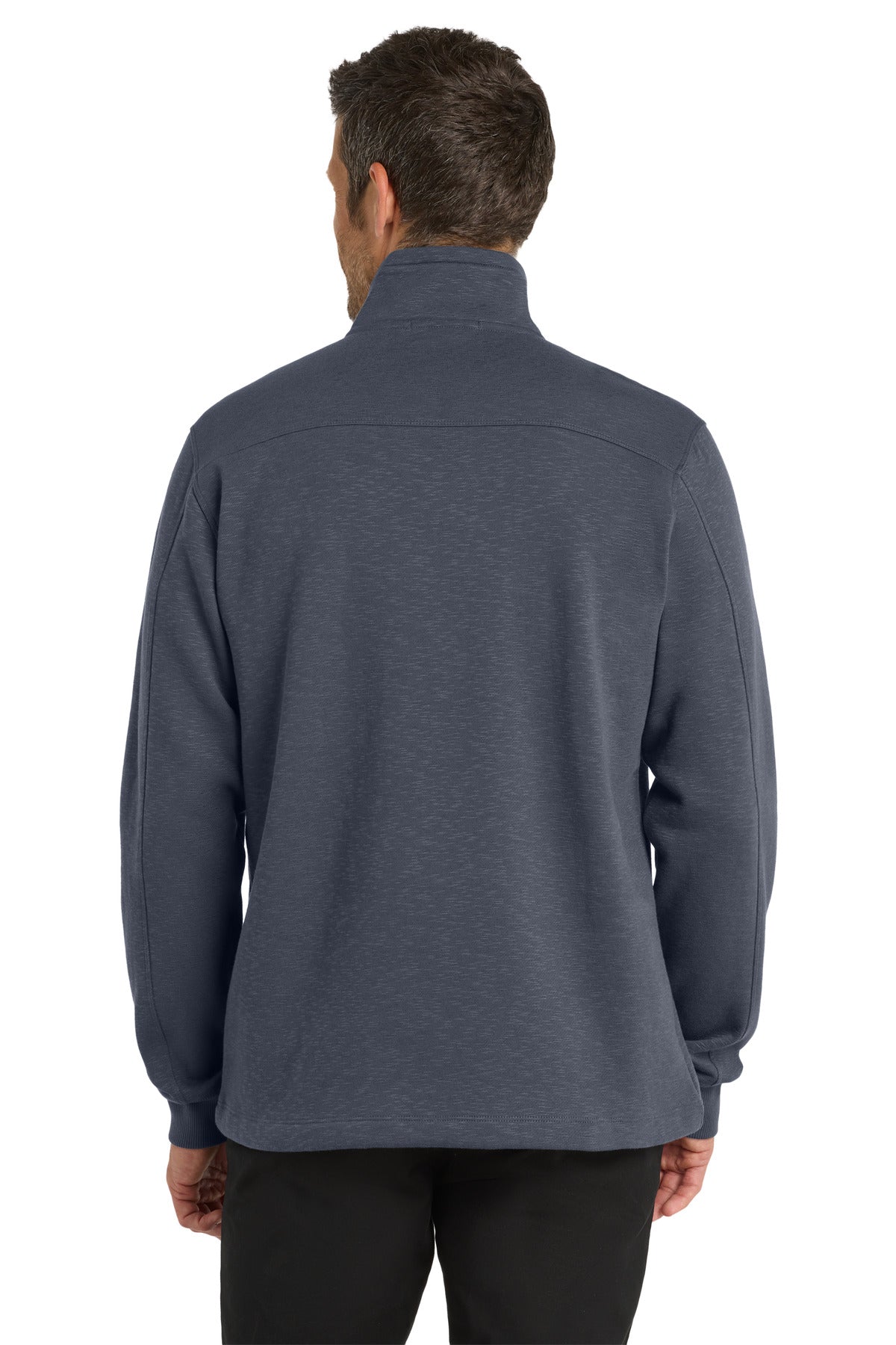 Port Authority Slub Fleece 1/4-Zip Pullover. F295