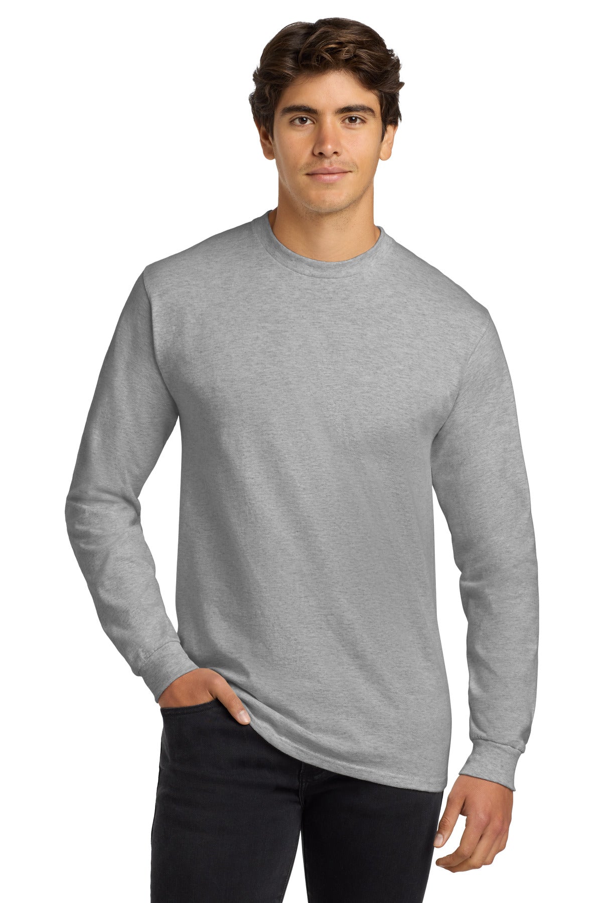 Gildan - Ultra Cotton 100% US Cotton Long Sleeve T-Shirt.  G2400