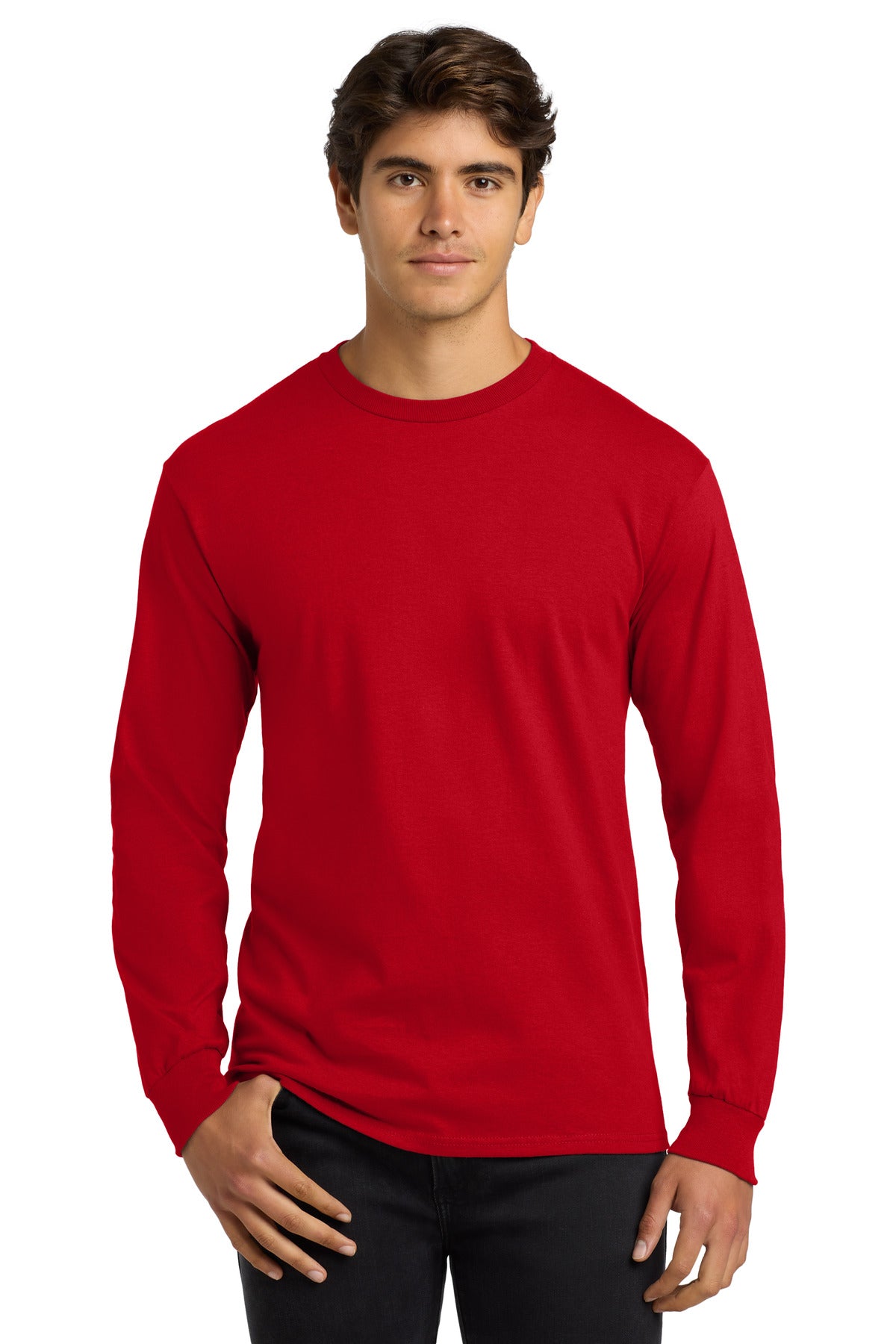 Gildan - Ultra Cotton 100% US Cotton Long Sleeve T-Shirt.  G2400